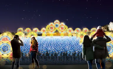 イルミネーション「光の宮殿」