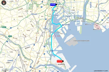 ルート検索結果