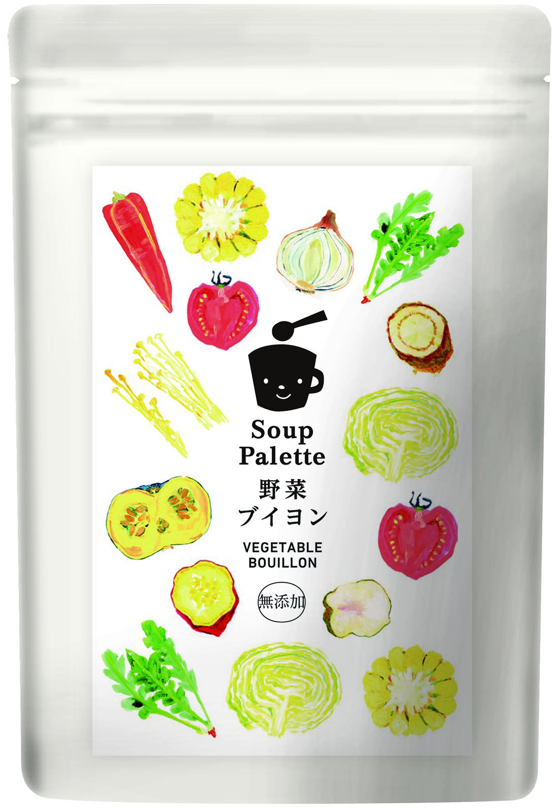 おいしく楽しい野菜スープ Soup Palette を11月1日に新発売 野菜ブイヨンと19種類の乾燥野菜で描くlet S Draw With Vegetable こだま食品株式会社のプレスリリース