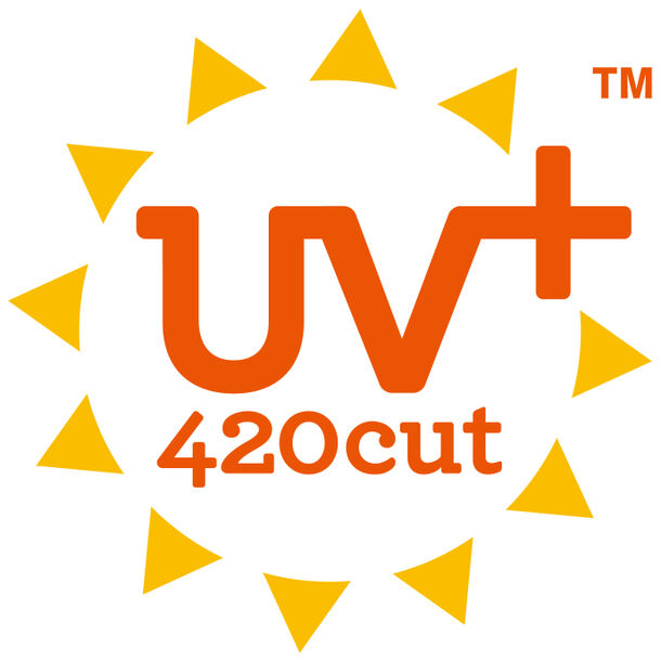 UV＋420cut(TM) のロゴ