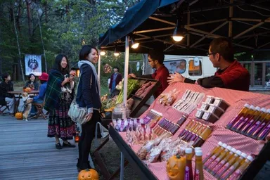 もみの木広場「ナイトマルシェ」