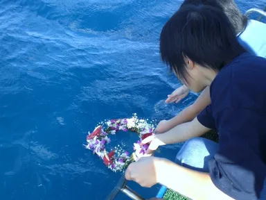 海洋散骨体験イメージ