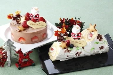 手作りクリスマスケーキ