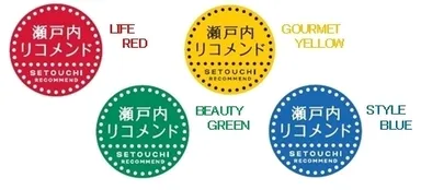 『瀬戸内リコメンド』 各コーナーサイン