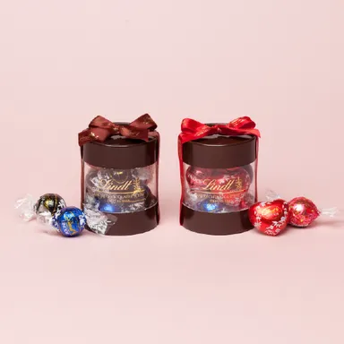 リンドールギフトボックス(ブラウンリボン・レッドリボン)