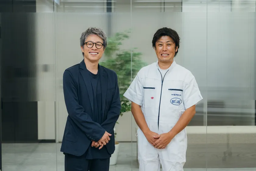 松下モータース 松下社長と田村淳 対面インタビュー写真(5)