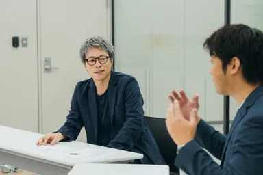 松下モータース 松下社長と田村淳 対面インタビュー写真(2)