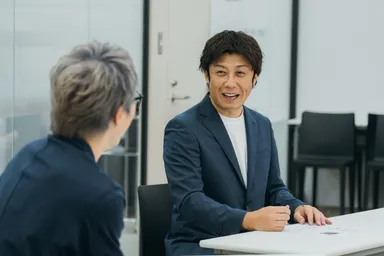 松下モータース 松下社長と田村淳 対面インタビュー写真(3)