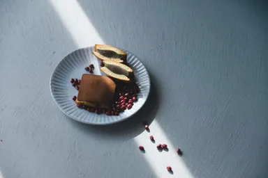 塩の結晶をイメージして作った四角いどら焼き