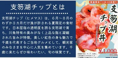 支笏湖チップ丼～いくら醤油をそえて～