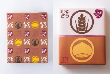 栗あんまんじゅう6個箱／季節のつめ合わせ