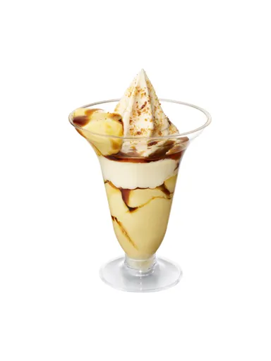 パステルなめらかプリンパフェ