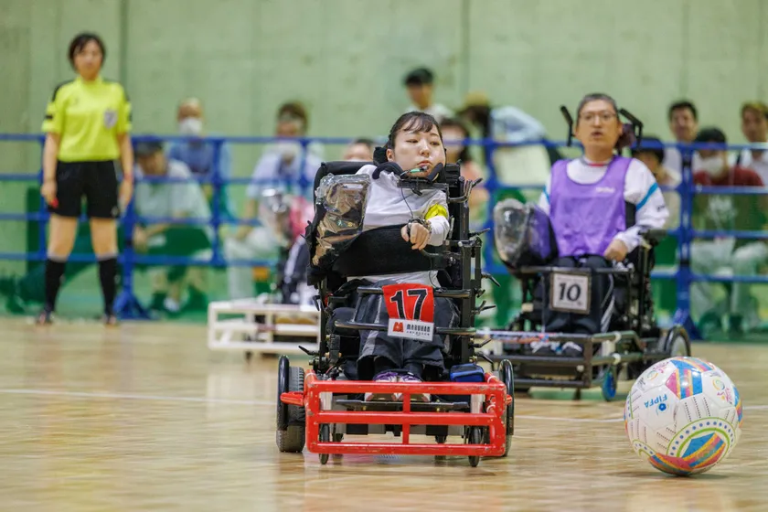 エンジョイアクティブゾーン「電動車椅子サッカー」