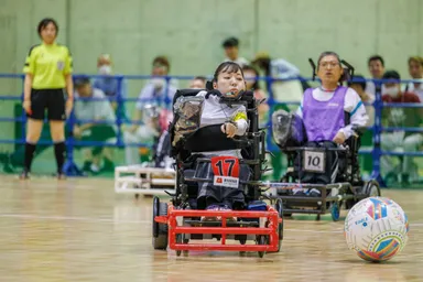 エンジョイアクティブゾーン「電動車椅子サッカー」