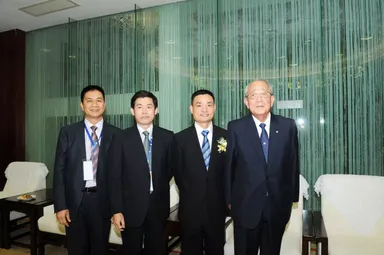 稲盛和夫氏を招き、「稲盛哲学報告会」を開催