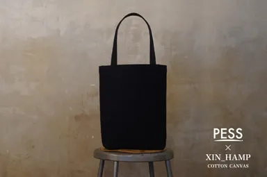 シン帆布トート【黒】