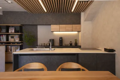 おしゃれな対面キッチン