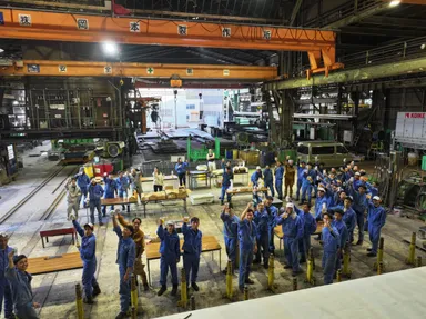 社内BBQイベントの様子