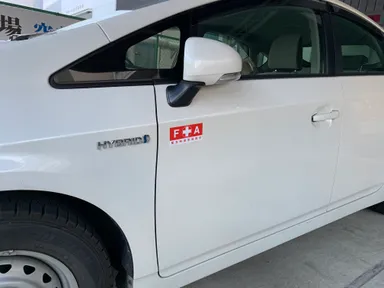 FAステッカー　貼付車両　1