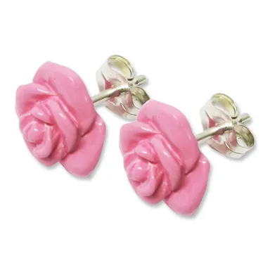 ジュピターピンクローズピアス