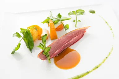 青首真鴨のロティ