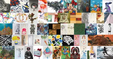 「企業コラボアート東京2014合同展」メインビジュアル