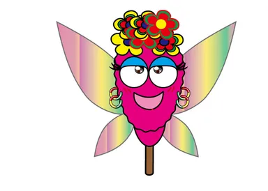 ミュージックビデオメインキャラクターベニーちゃん(串カツの歌姫)