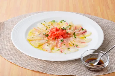 真鯛のカルパッチョ