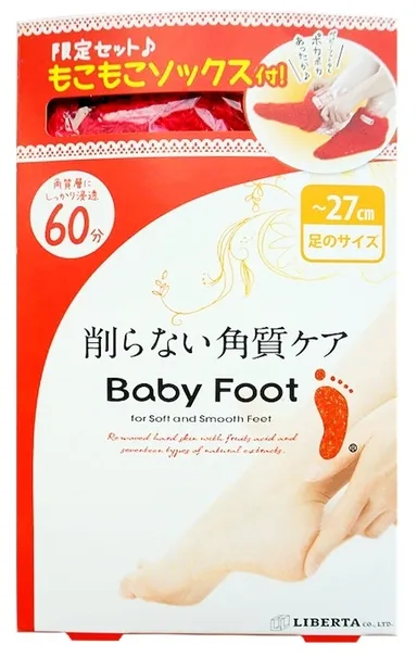 ベビーフットイージーパックDP 60分タイプ＋もこもこソックスセット