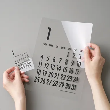 日付が見やすいデザイン