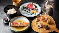 酒肴のコース仕立て