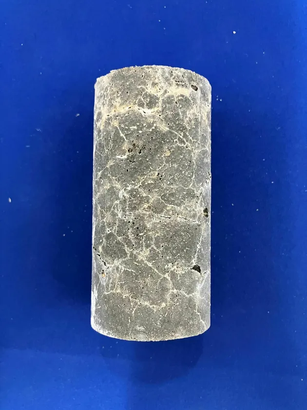 図5:ひび割れ充填された供試体