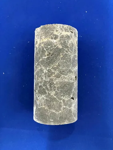 図5：ひび割れ充填された供試体