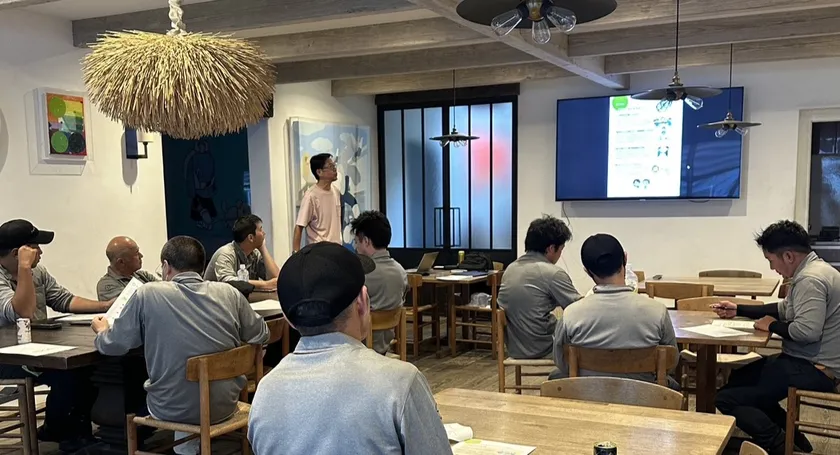 ドライバー講習の様子