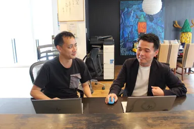 営業事務／業務中の様子