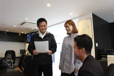 営業事務／業務中の様子