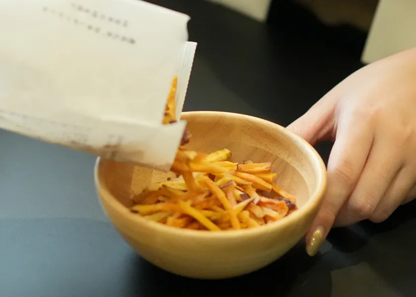 シルクスイート芋けんぴ 430円(税込)