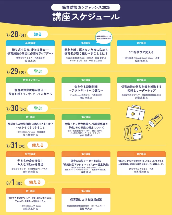 講座スケジュール