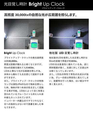 Bright Up Clock機能2/2