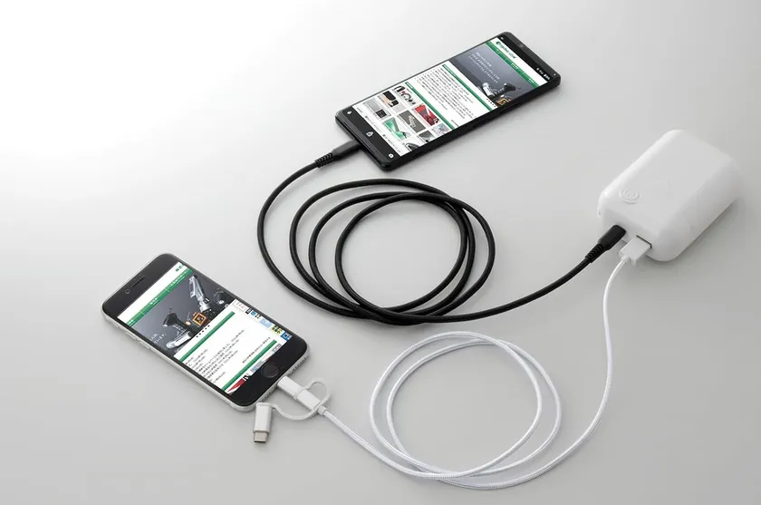 2ポート充電イメージ