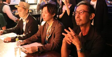 審査員3名(左から安里様、大島様、海老沢様)