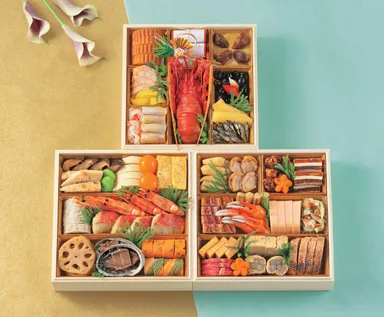 【白金台 八芳園】和風三段重