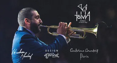 イブラヒムマーロフ氏とトランペット“T.O.M.A.”