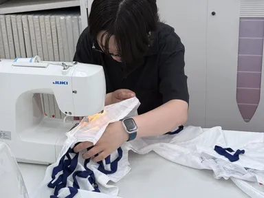 衣装製作の様子