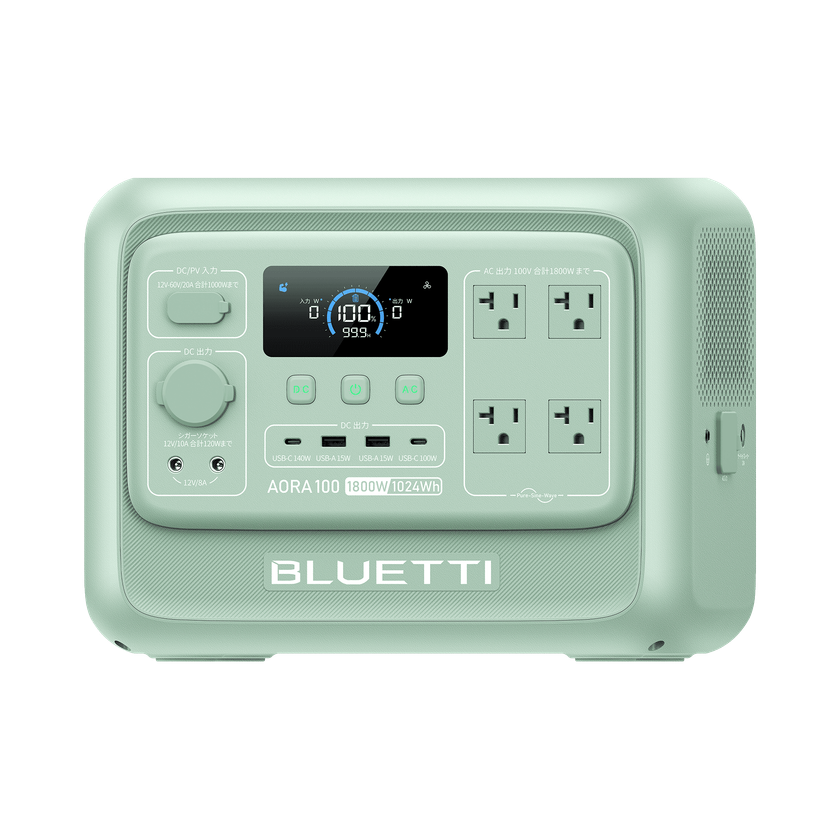 中容量ポータブル電源「AORA 100 V2」
