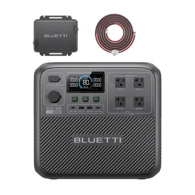 大容量ポータブル電源「Elite 200 V2」＆走行充電器「Charger 1」