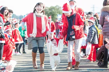 2014年は定員に達したひよこの部(42.195m走)