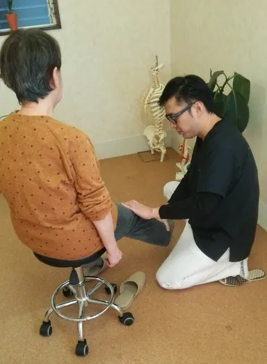 ヒザ痛改善施術