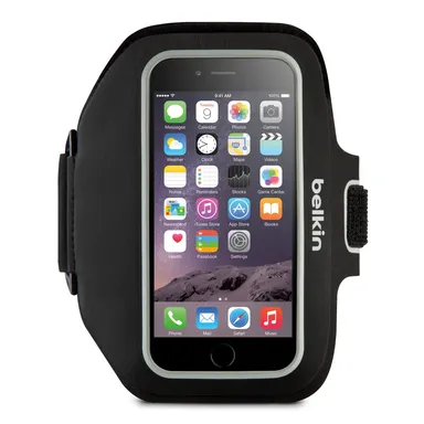 iPhone 6対応スポーツフィットPLUSアームバンド(ブラック)