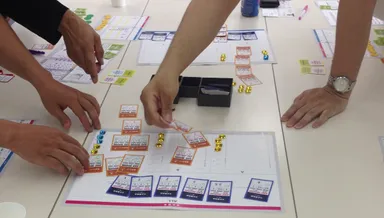 ビズストームプレイ風景1